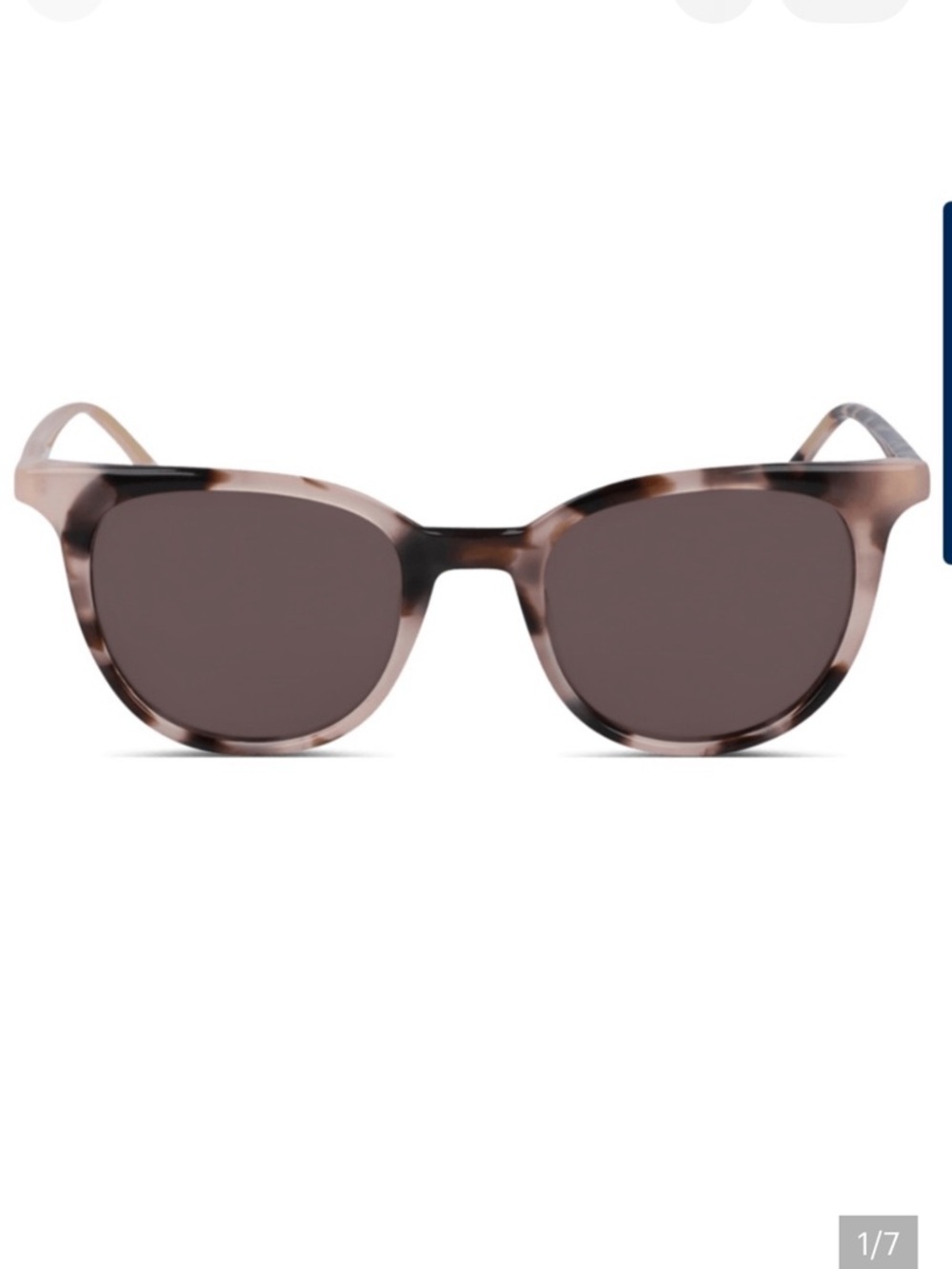 DKNY Blush Tortoise Sunglasses New